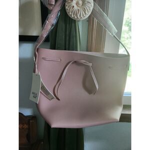 Kayla + Ava shoulder Bag Purse - Tote Rose Blush Pink | Size: 13.25” X 10” | NWT